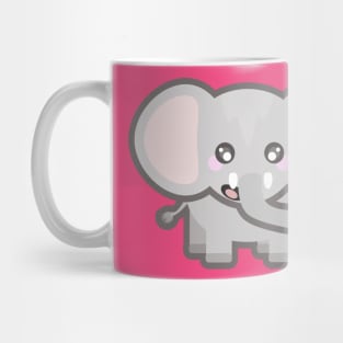 Kawaii Elephant Mug